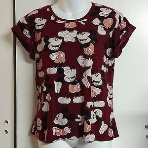 Fun Disney Tee Shirt Bold Mickey